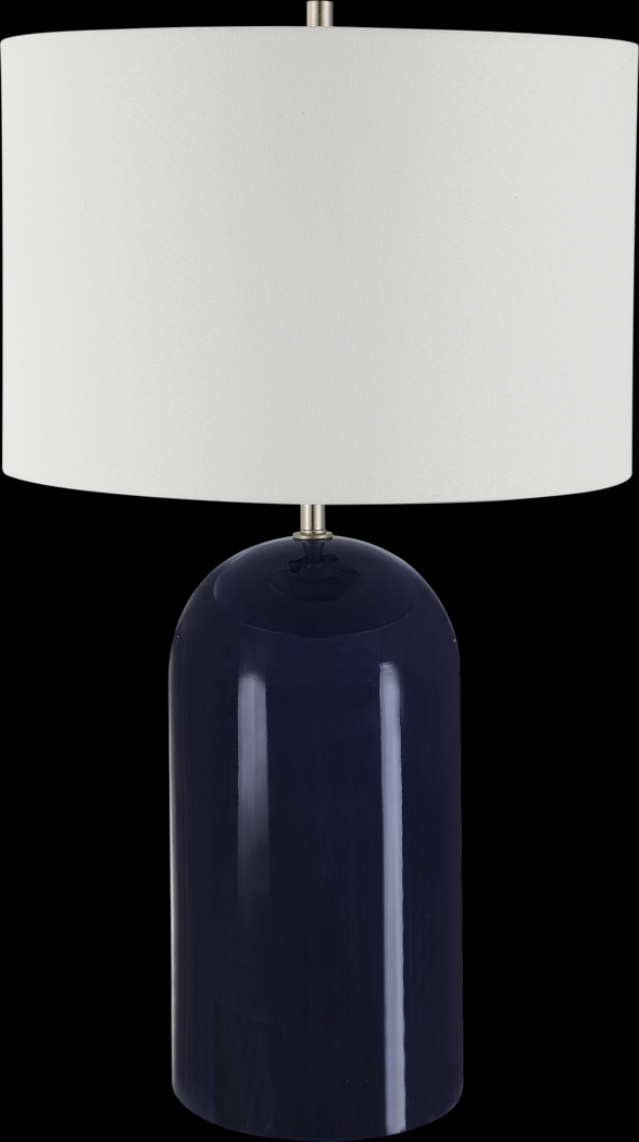 Zelar Shade Blue Lamp - Thumbnail - Image 1