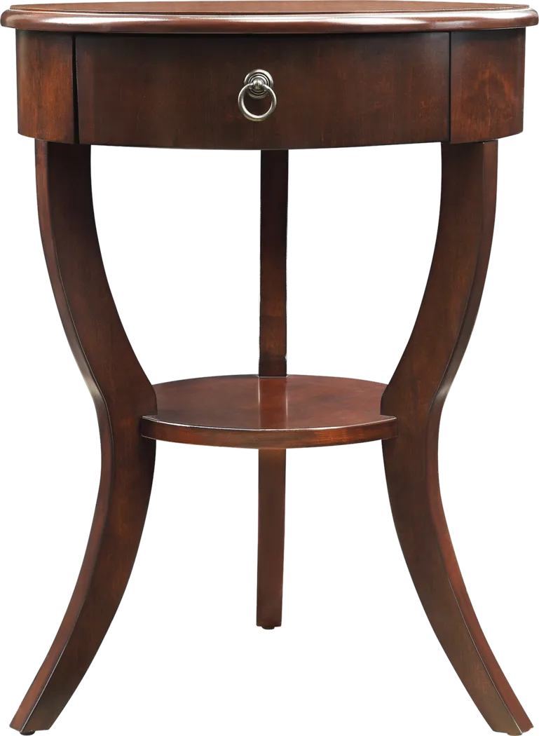 Zellman Brown Accent Table - Thumbnail - Image 1