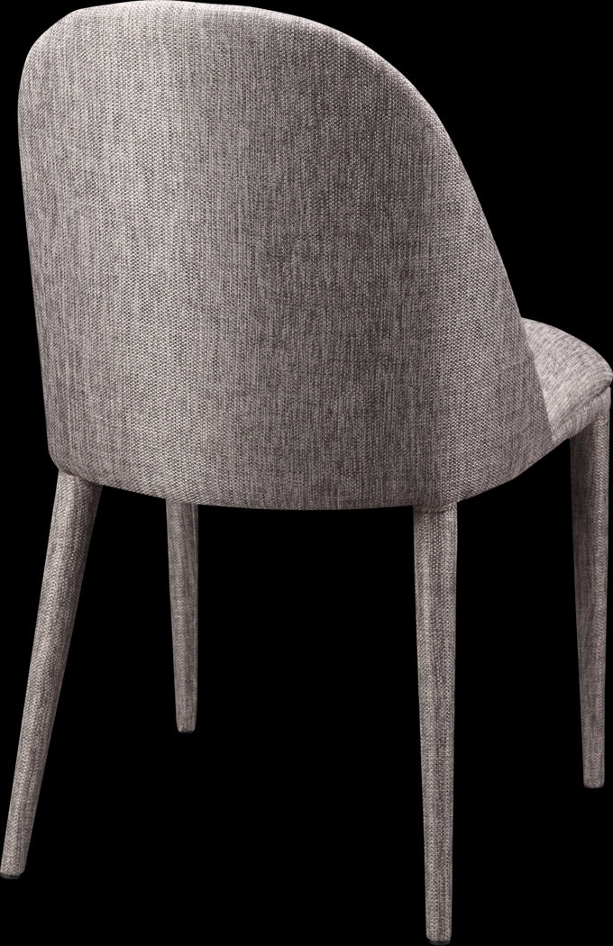 Zelrich Gray Dining Chair (Set of 2) - Thumbnail - Image 3