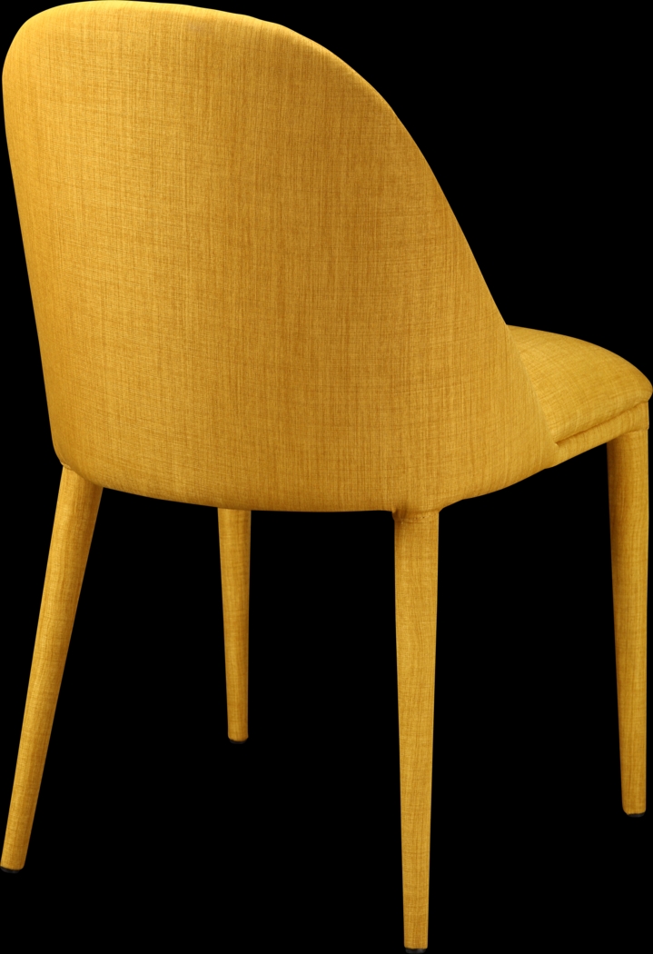 Zelrich Yellow Dining Chair (Set of 2) - Thumbnail - Image 3