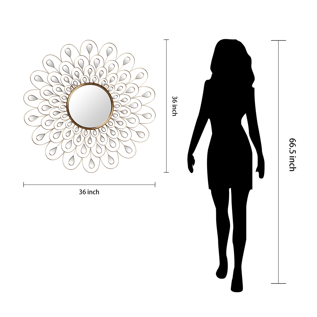 Zelva Gold Mirror - Thumbnail - Image 8