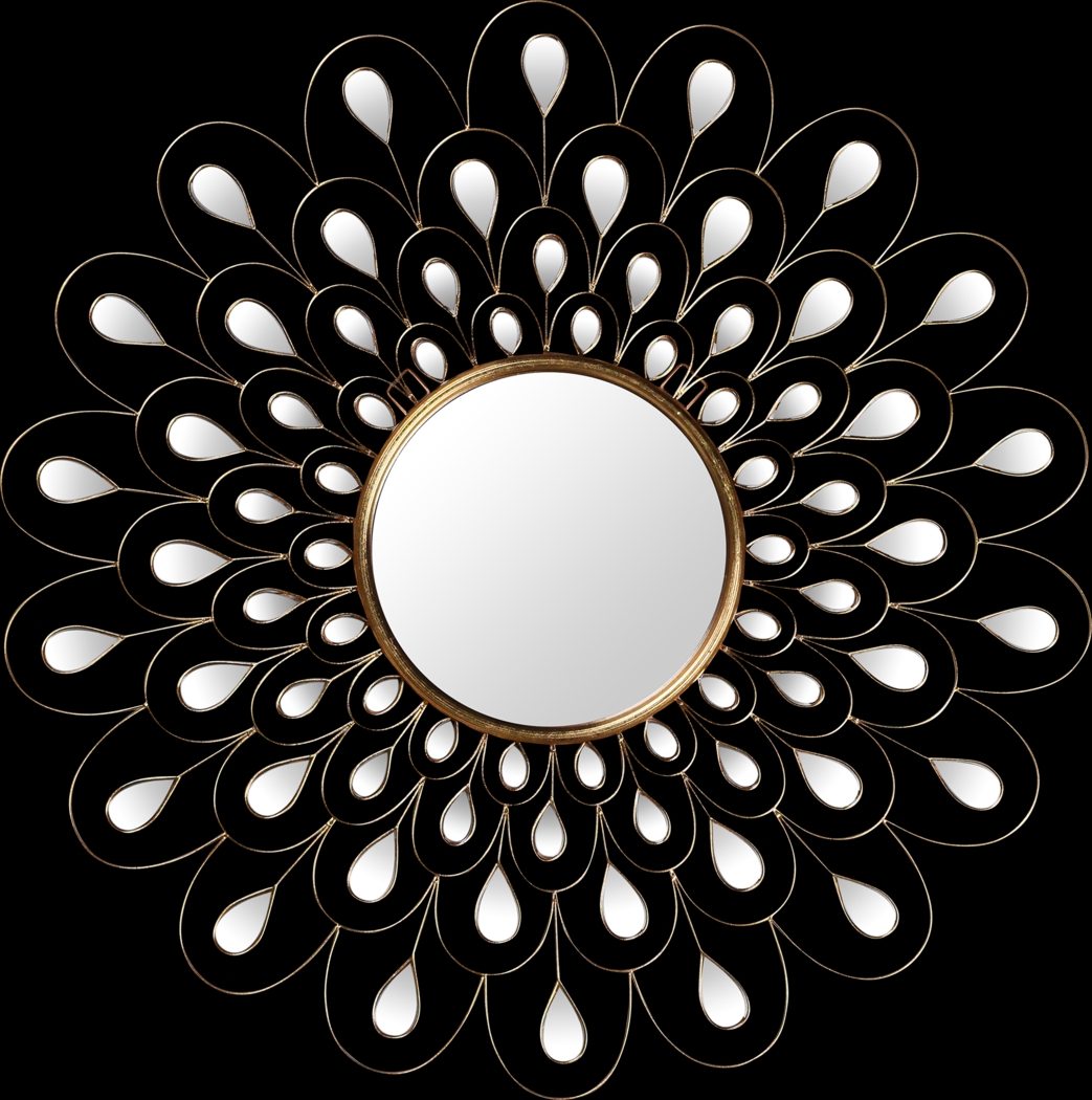 Zelva Gold Mirror - Thumbnail - Image 1