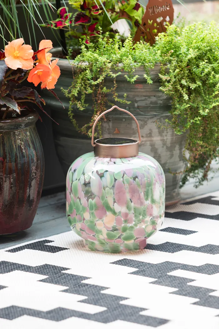 Zelya Green Outdoor Lantern - Thumbnail - Image 2