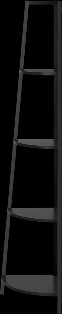 Zemke Black Bookcase - Thumbnail - Image 7