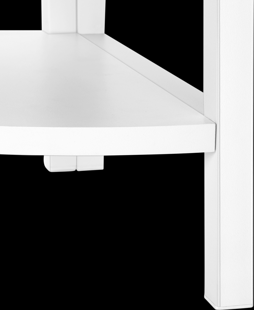 Zemke White Bookcase - Thumbnail - Image 4