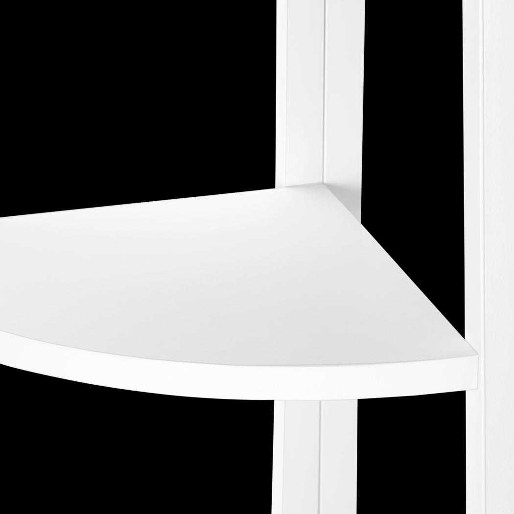 Zemke White Bookcase - Thumbnail - Image 5