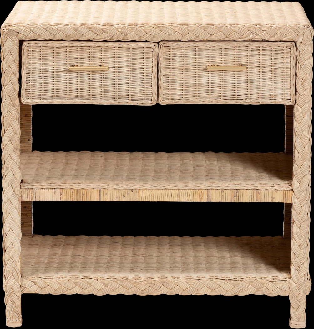 Zemville Brown Sofa Table - Thumbnail - Image 4