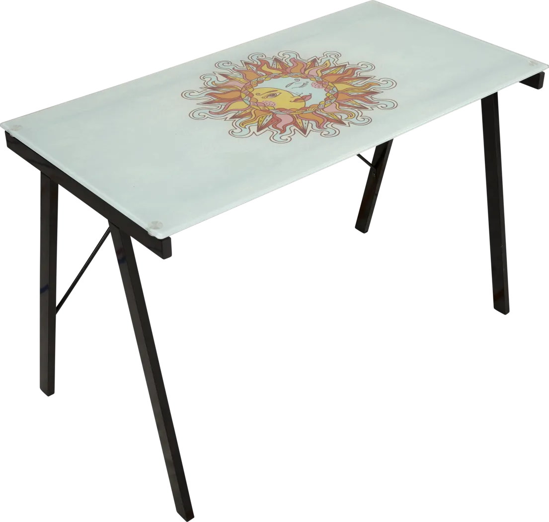 Kids Zen Life White Desk - Thumbnail - Image 1