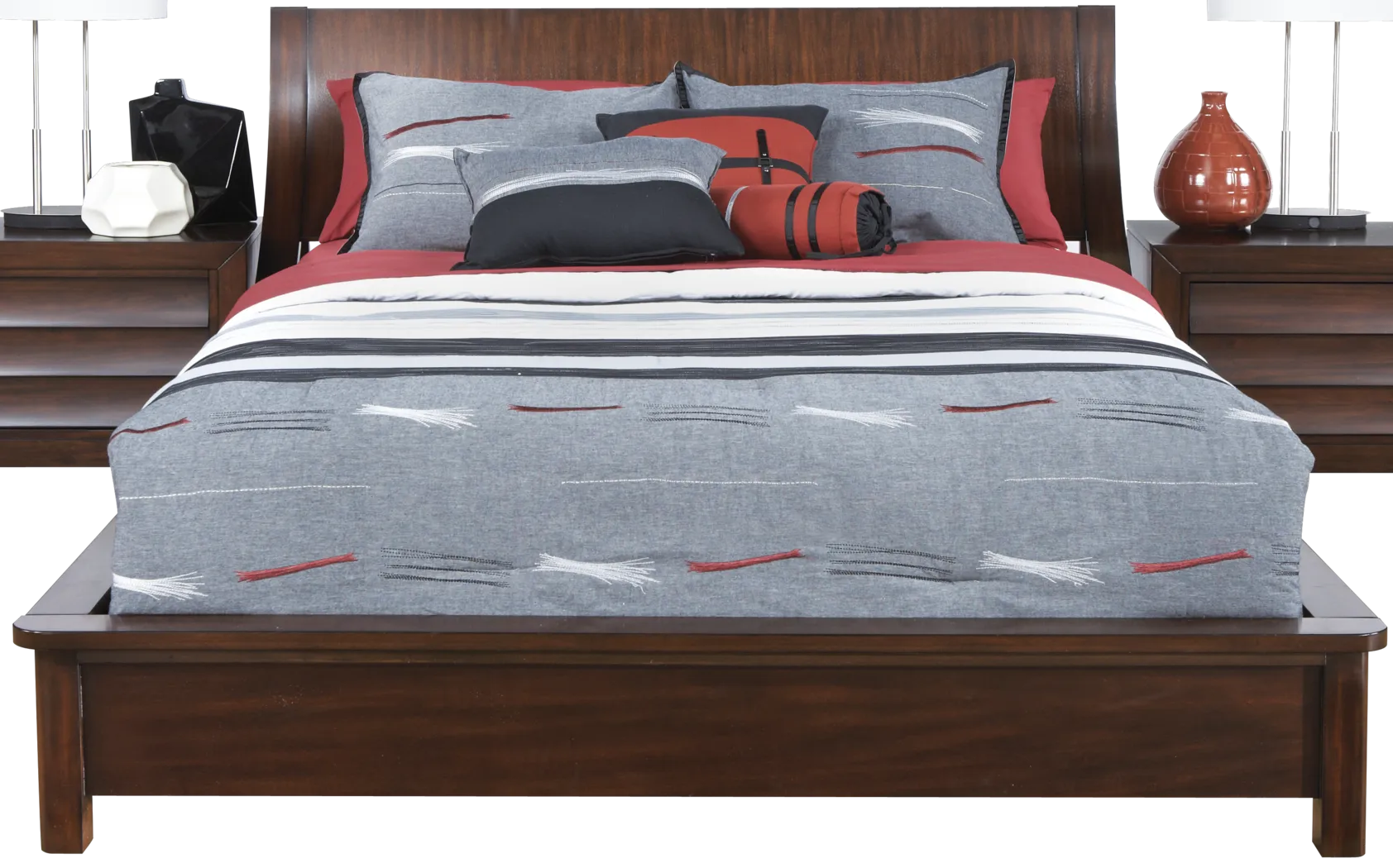 Zen Valley 3 Pc King Bed - Thumbnail - Image 1