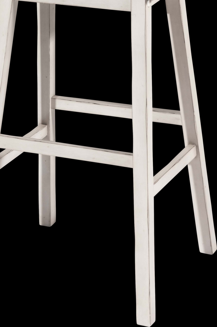 Zendt White Barstool - Thumbnail - Image 4