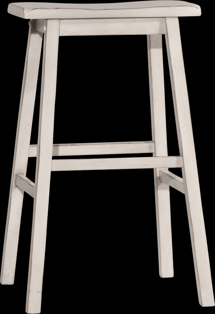 Zendt White Counter Height Stool - Thumbnail - Image 3
