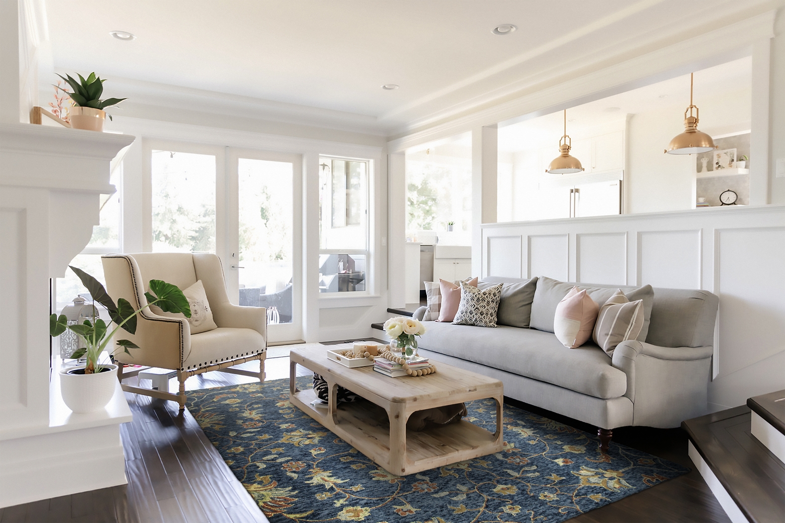 Zengu Denim 8' x 10' Rug - Thumbnail - Image 2