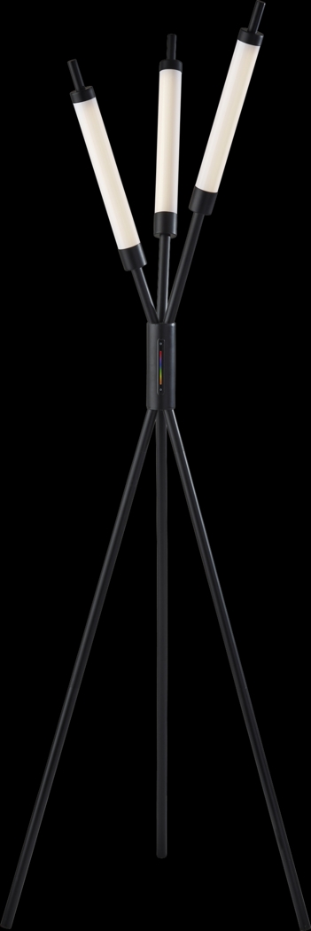 Zenith Loop Black Tree Floor Lamp - Thumbnail - Image 1