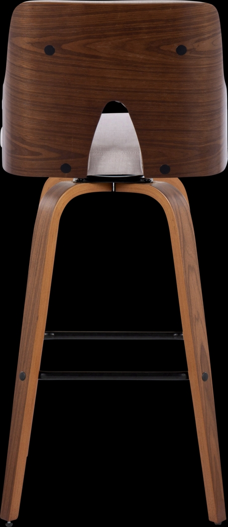 Zennia Cream Swivel Barstool, Set of 2 - Thumbnail - Image 6