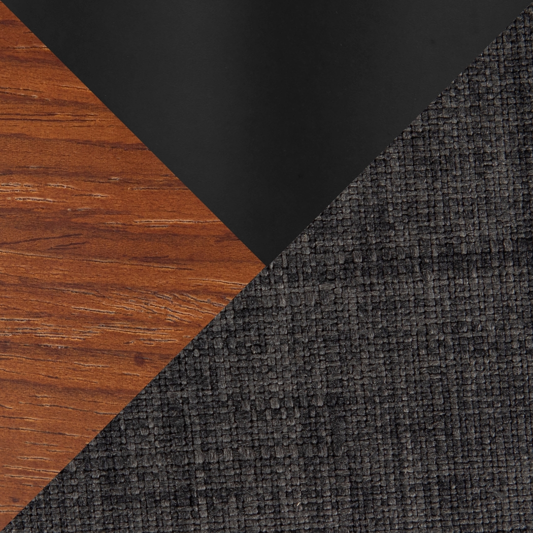 Zennia III Charcoal Adjustable Barstool, Set of 2 - Thumbnail - Image 8