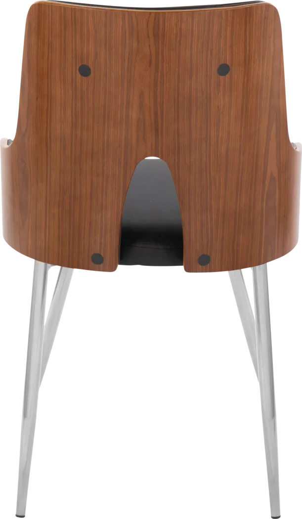 Zennia IV Black Dining Chair, Set of 2 - Thumbnail - Image 6