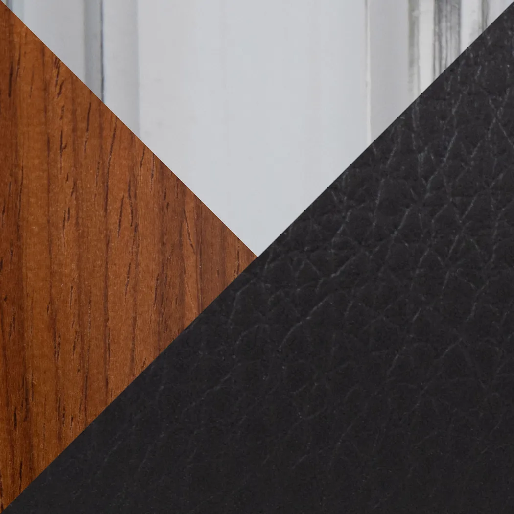 Zennia IV Black Dining Chair, Set of 2 - Thumbnail - Image 8