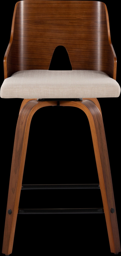 Zennia V Beige Counter Height Stool, Set of 2 - Thumbnail - Image 10