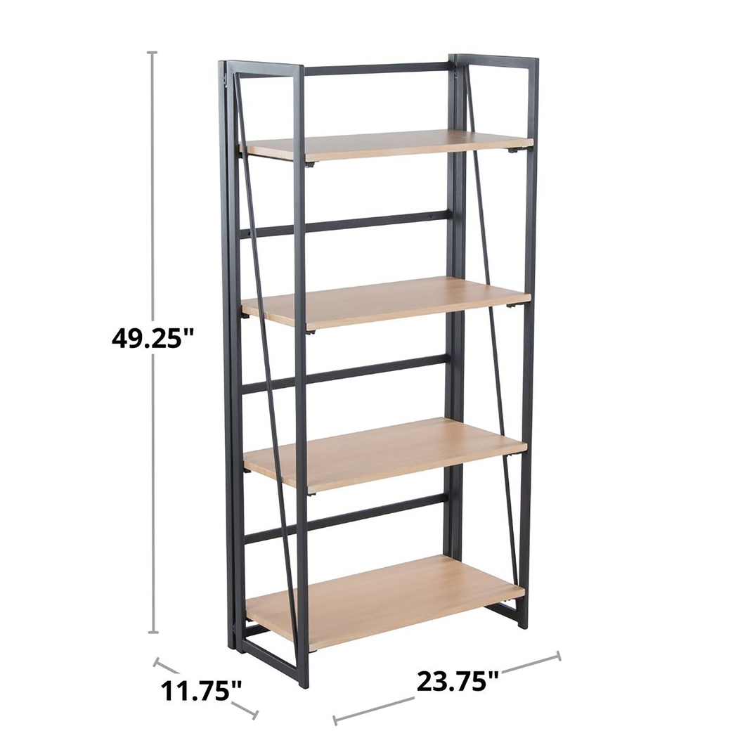 Zenobia Black Bookcase - Thumbnail - Image 10