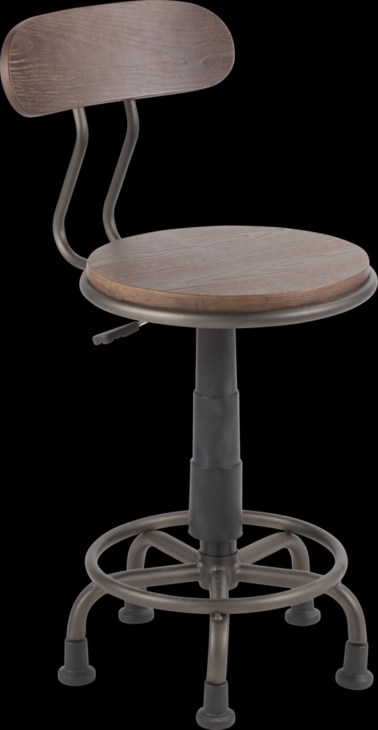 Zenobia Brown 3 Pc Office Set - Thumbnail - Image 4