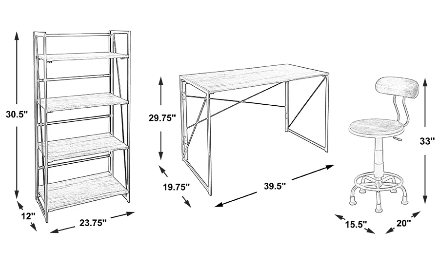 Dimension Image. Please refer to the Dimension Tab on this page for dimension details.