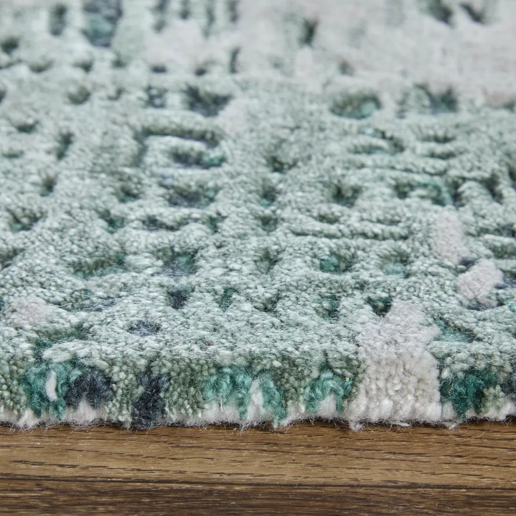 Zephira Green 8' x 10' Rug - Thumbnail - Image 5