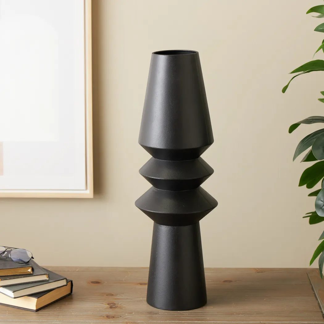 Zereo Black Vase - Thumbnail - Image 2
