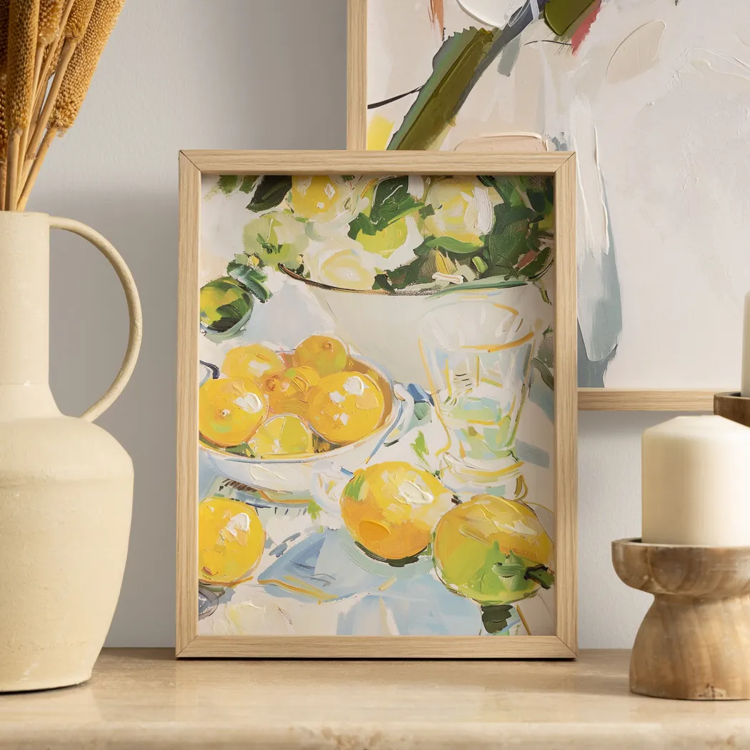 Zest Yellow Wall Art - Thumbnail - Image 2
