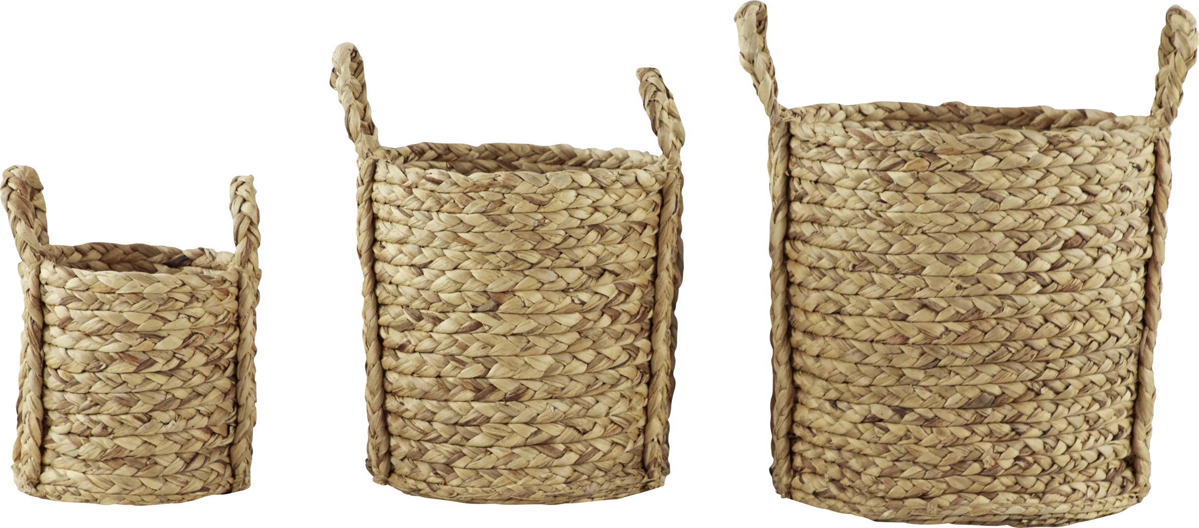 Zesti Brown Basket, Set of 3 - Thumbnail - Image 4