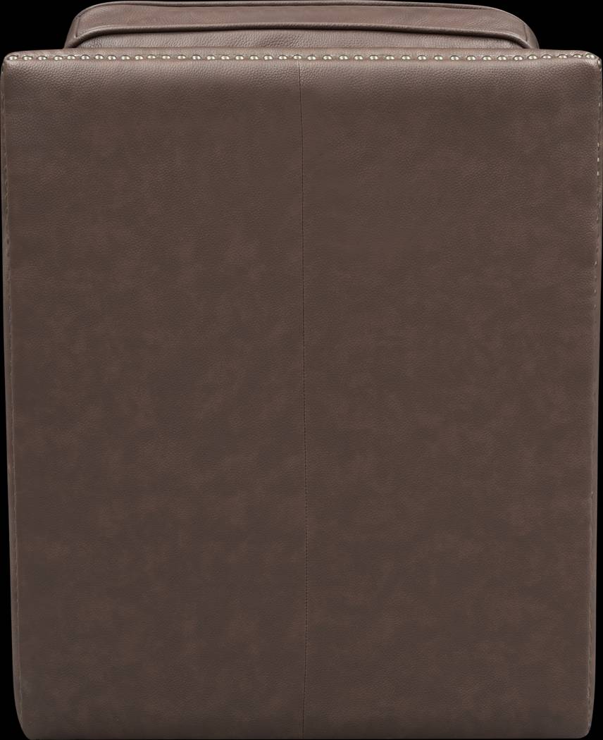 Zettle Brown Swivel Accent Chair - Thumbnail - Image 4