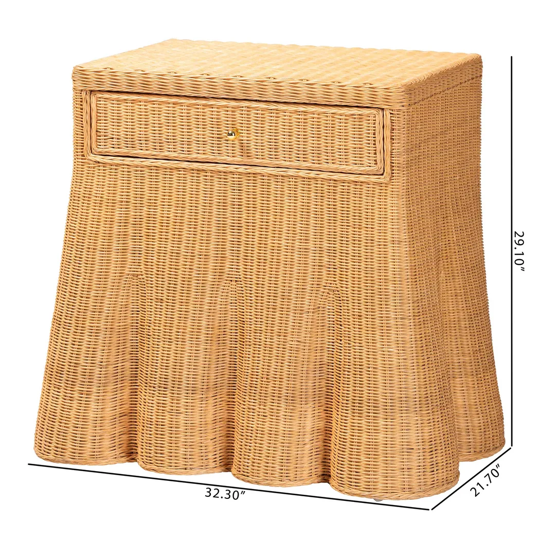 Zeusfruit Brown Console Table - Thumbnail - Image 9