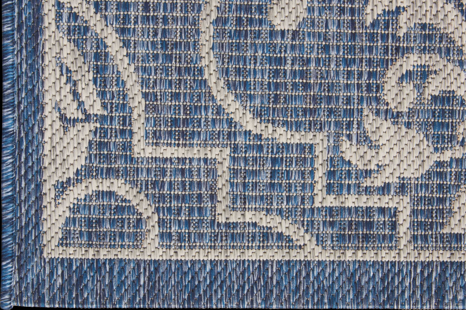 Zeyla Denim 8' x 11' Indoor/Outdoor Rug - Thumbnail - Image 3