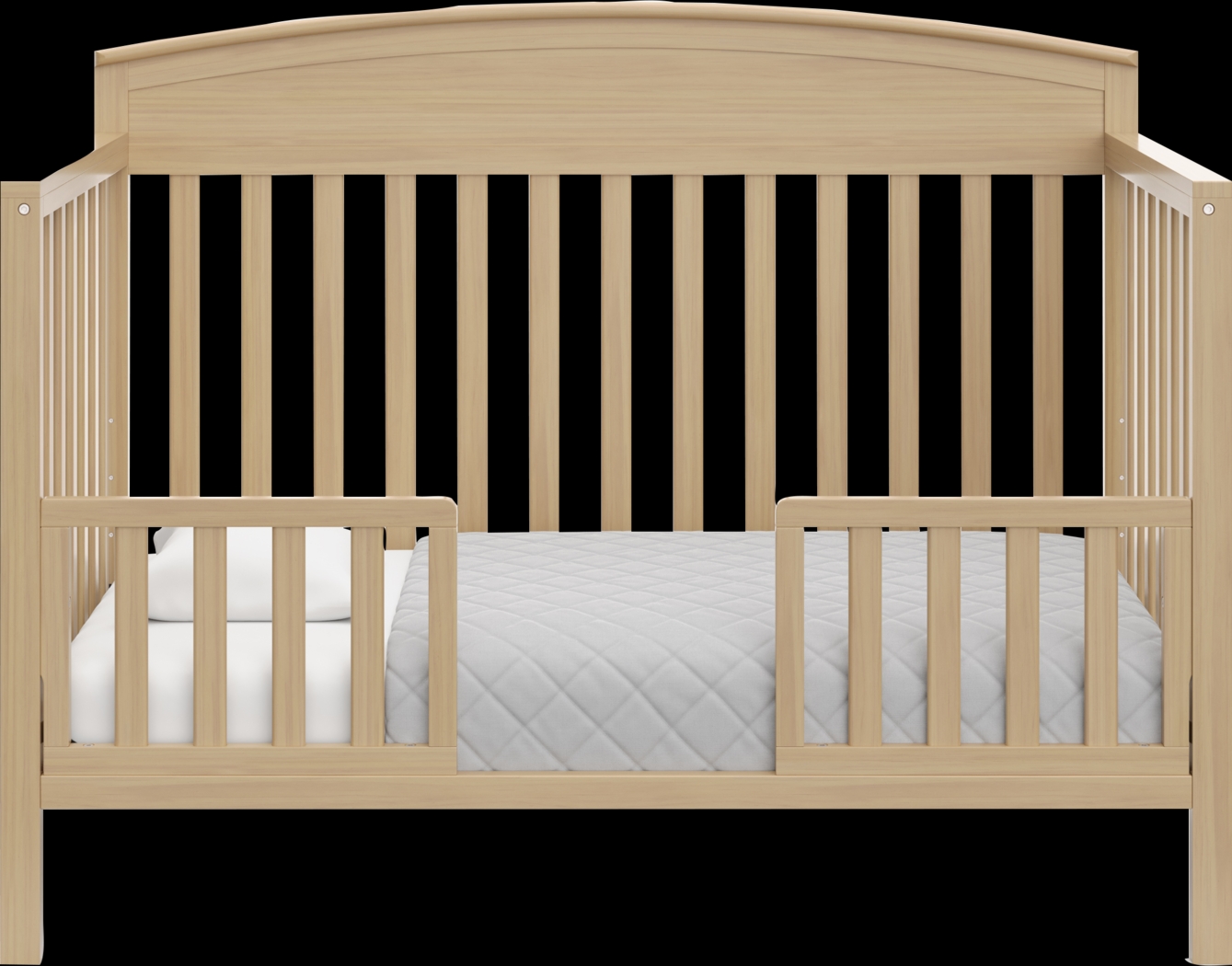 Zhandra Brown Convertible Crib - Thumbnail - Image 3