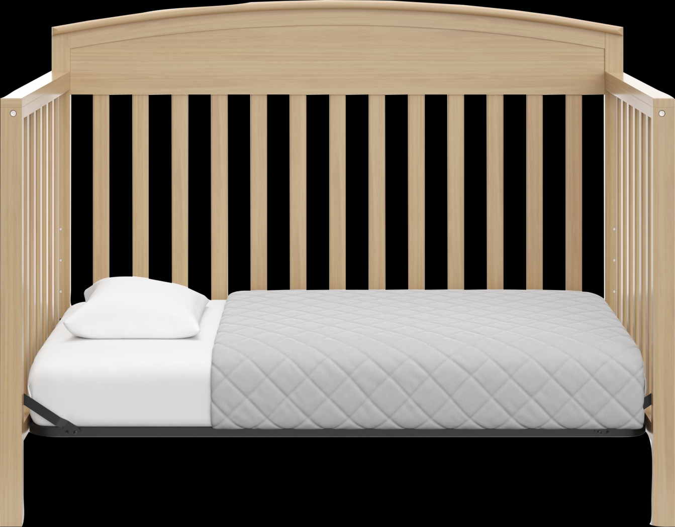 Zhandra Brown Convertible Crib - Thumbnail - Image 5