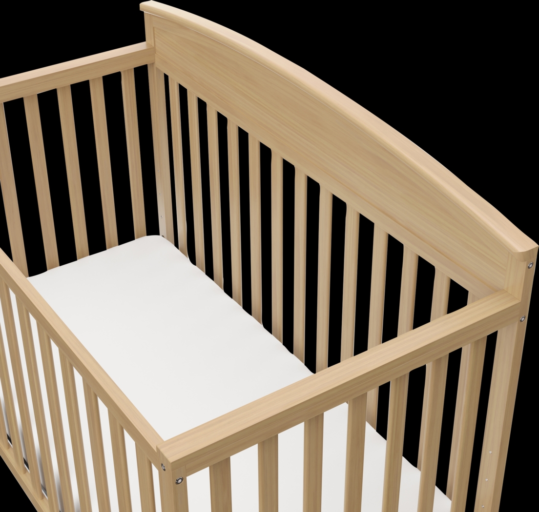 Zhandra Brown Convertible Crib - Thumbnail - Image 6