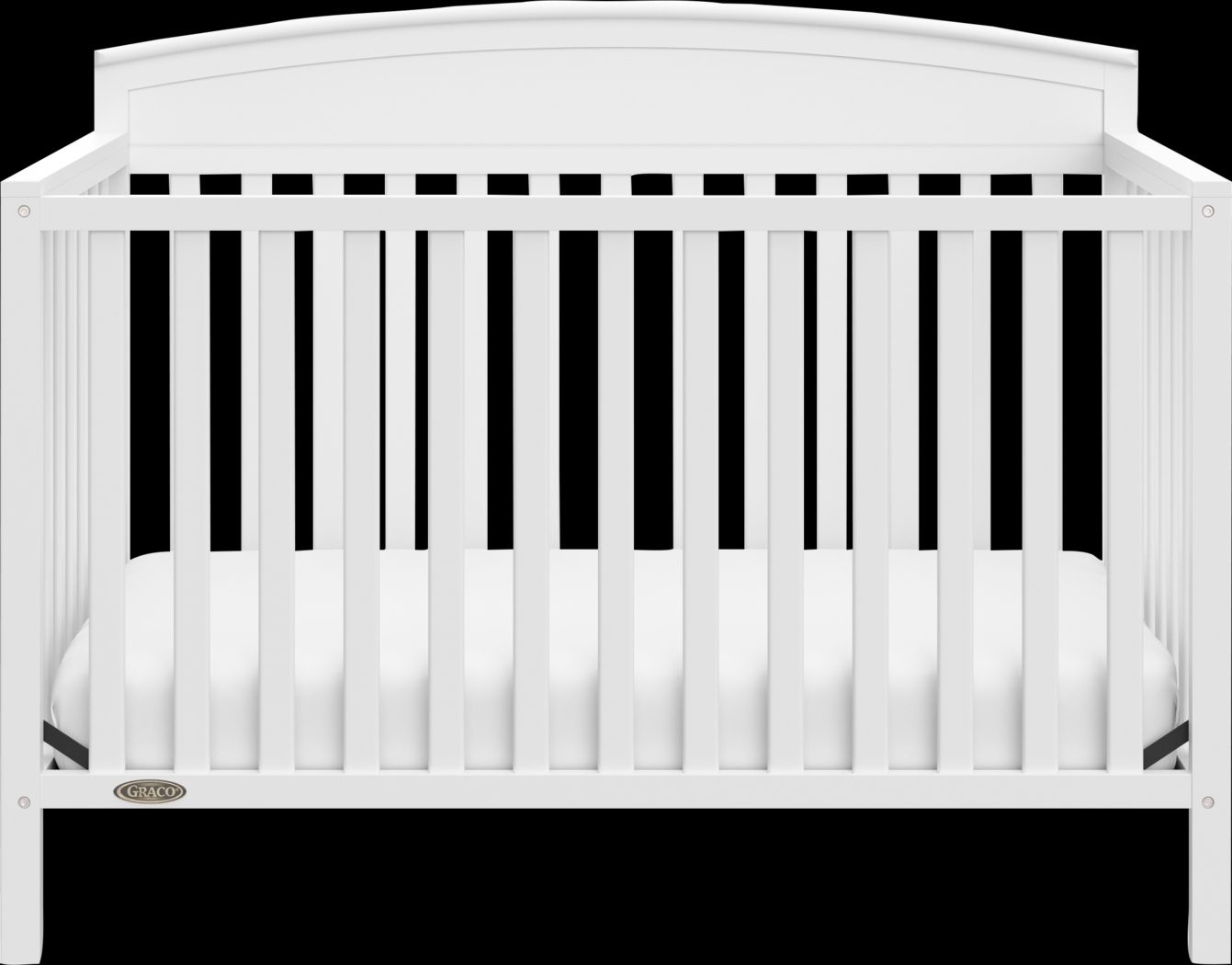Zhandra White Convertible Crib - Thumbnail - Image 8