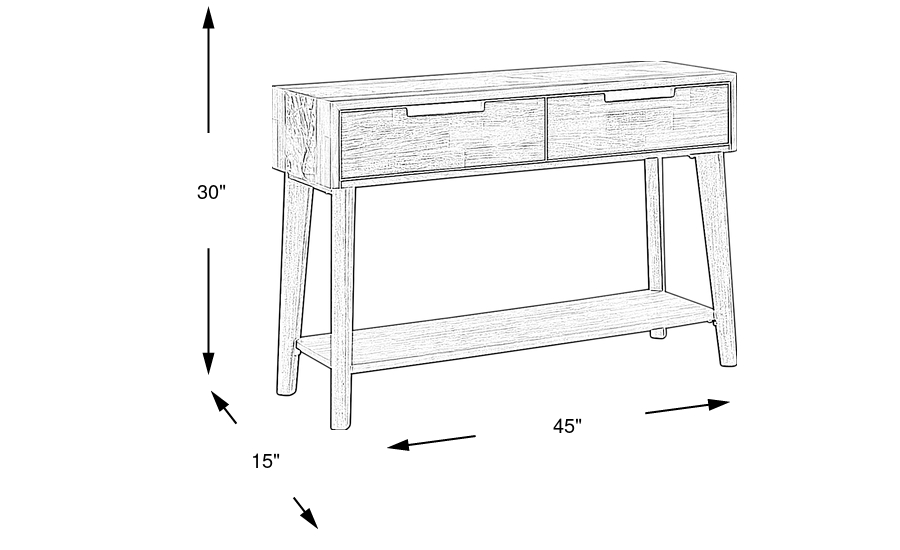 Dimension Image. Please refer to the Dimension Tab on this page for dimension details.