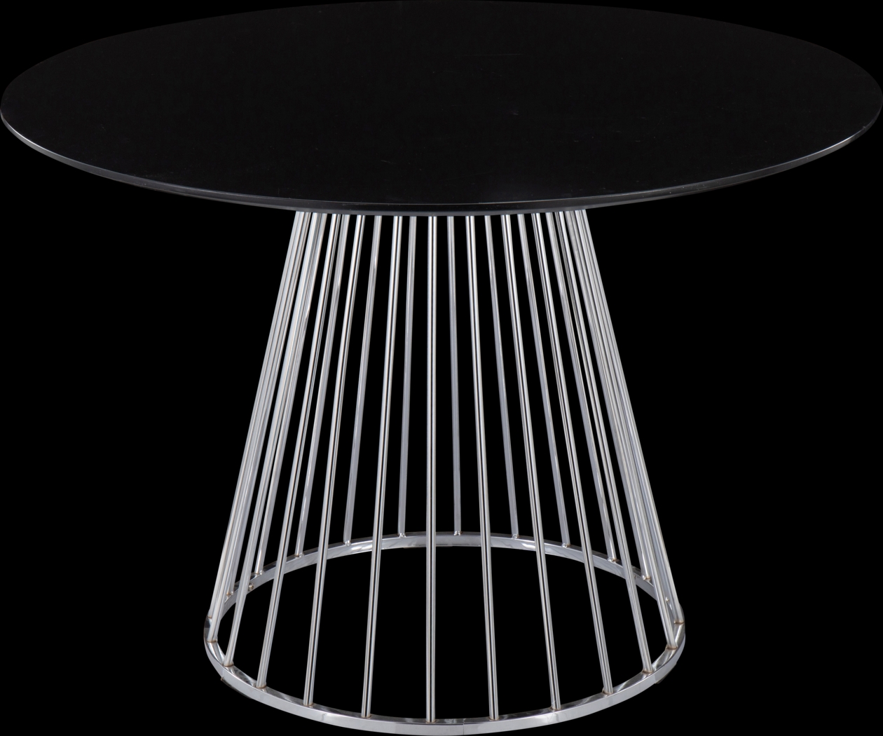 Ziercher II Black Dining Table - Thumbnail - Image 3