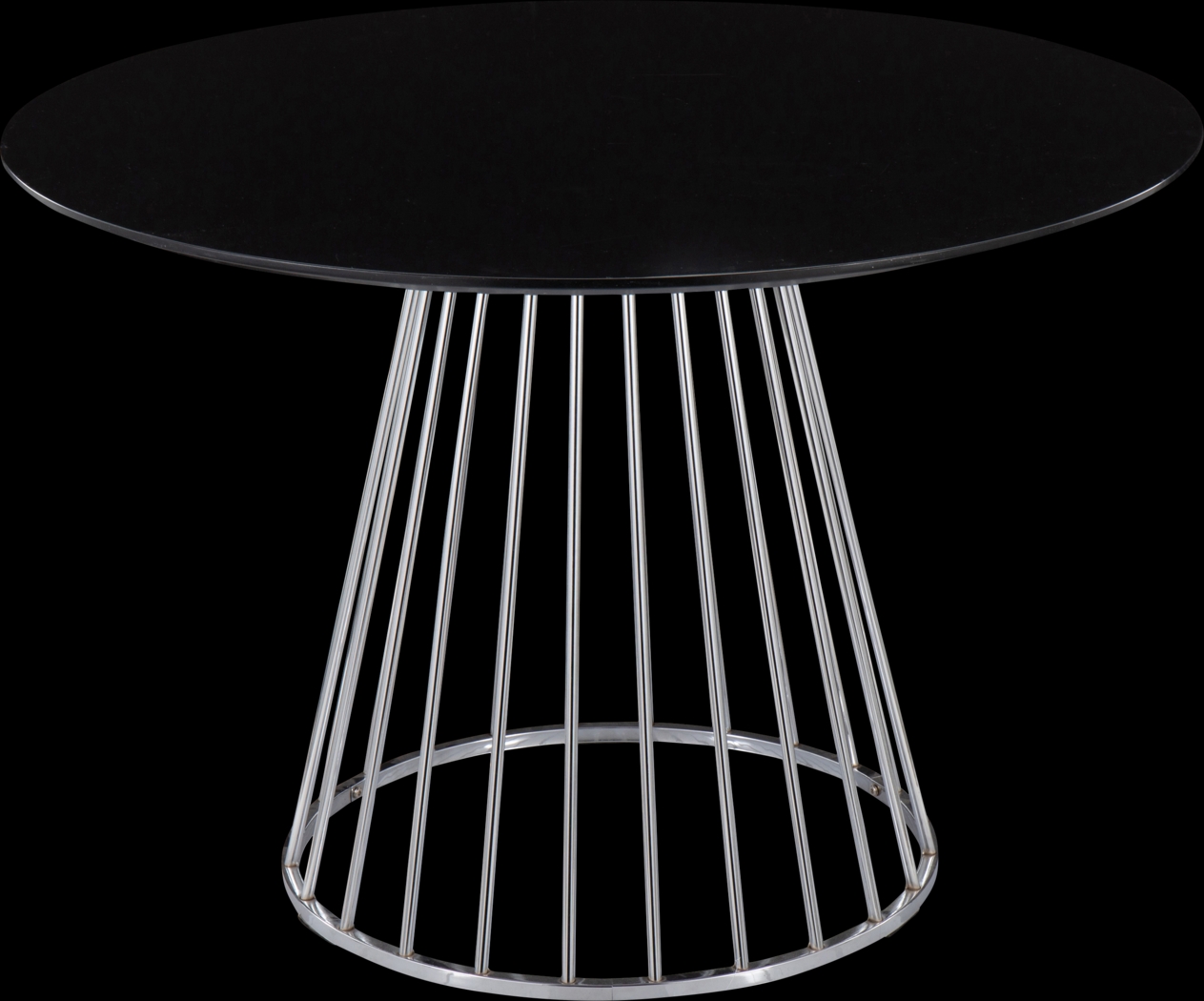 Ziercher II Black Dining Table - Thumbnail - Image 1