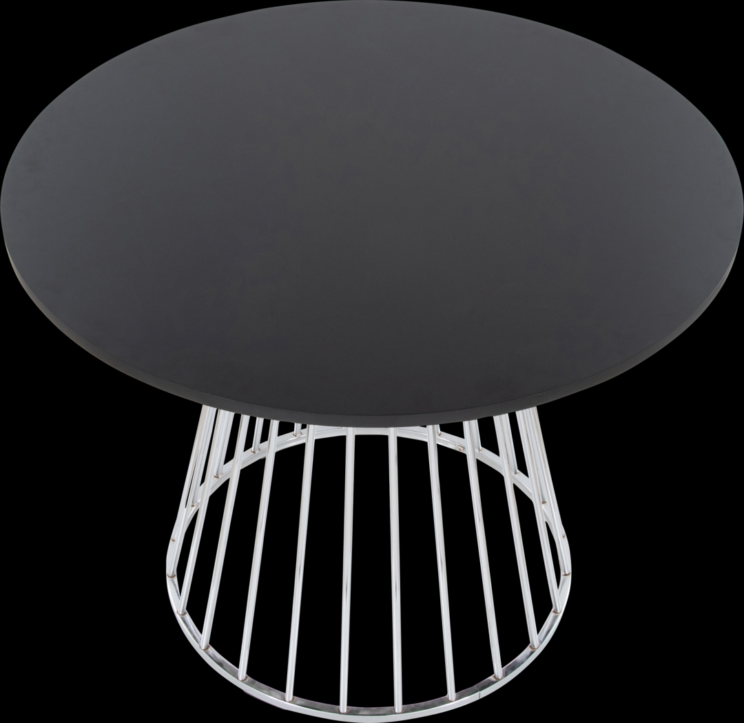 Ziercher II Black Dining Table - Thumbnail - Image 4