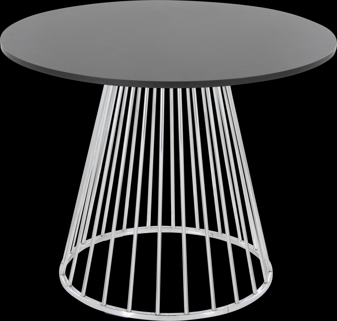 Ziercher II Black Dining Table - Thumbnail - Image 1