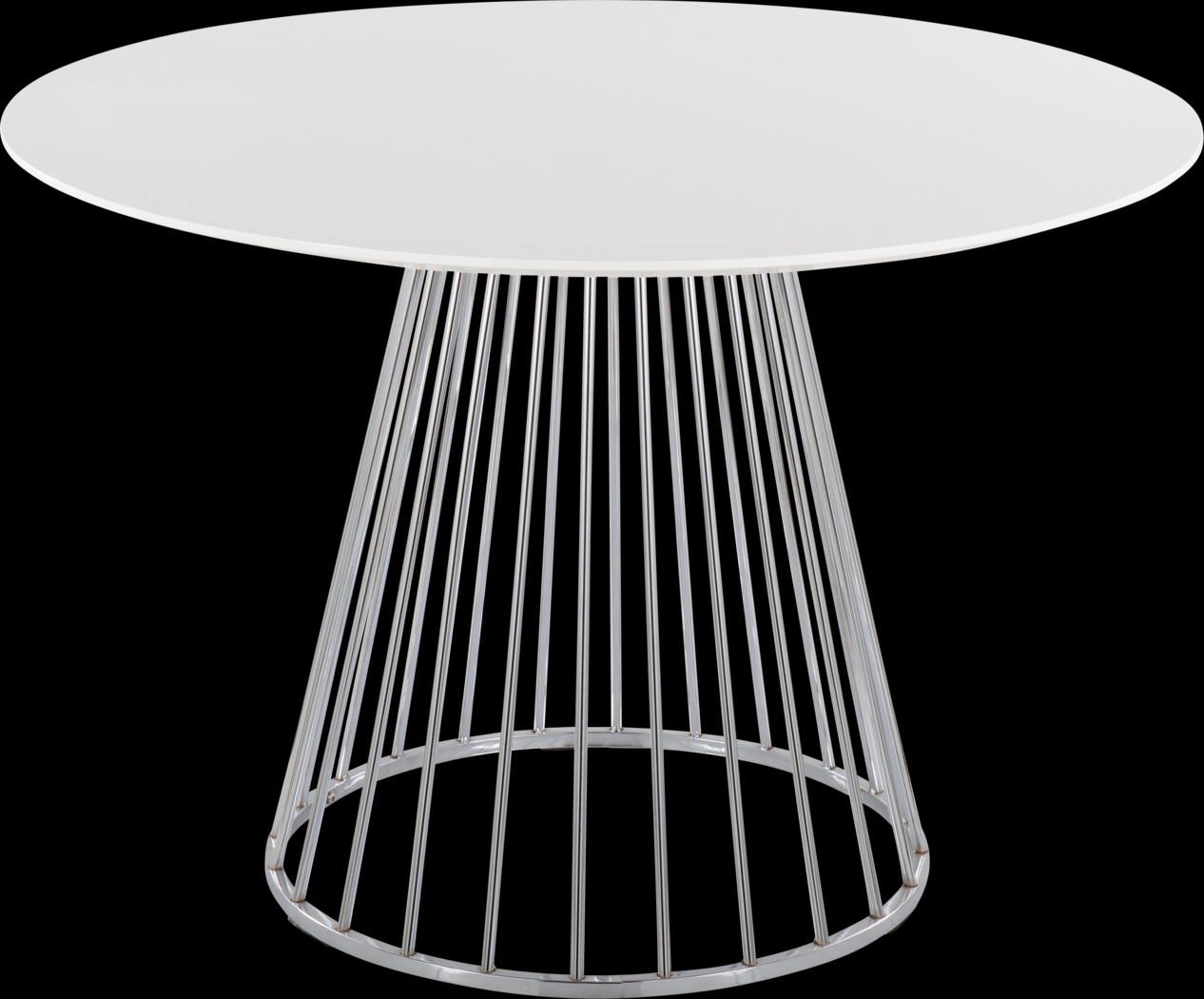 Ziercher II White Dining Table - Thumbnail - Image 1