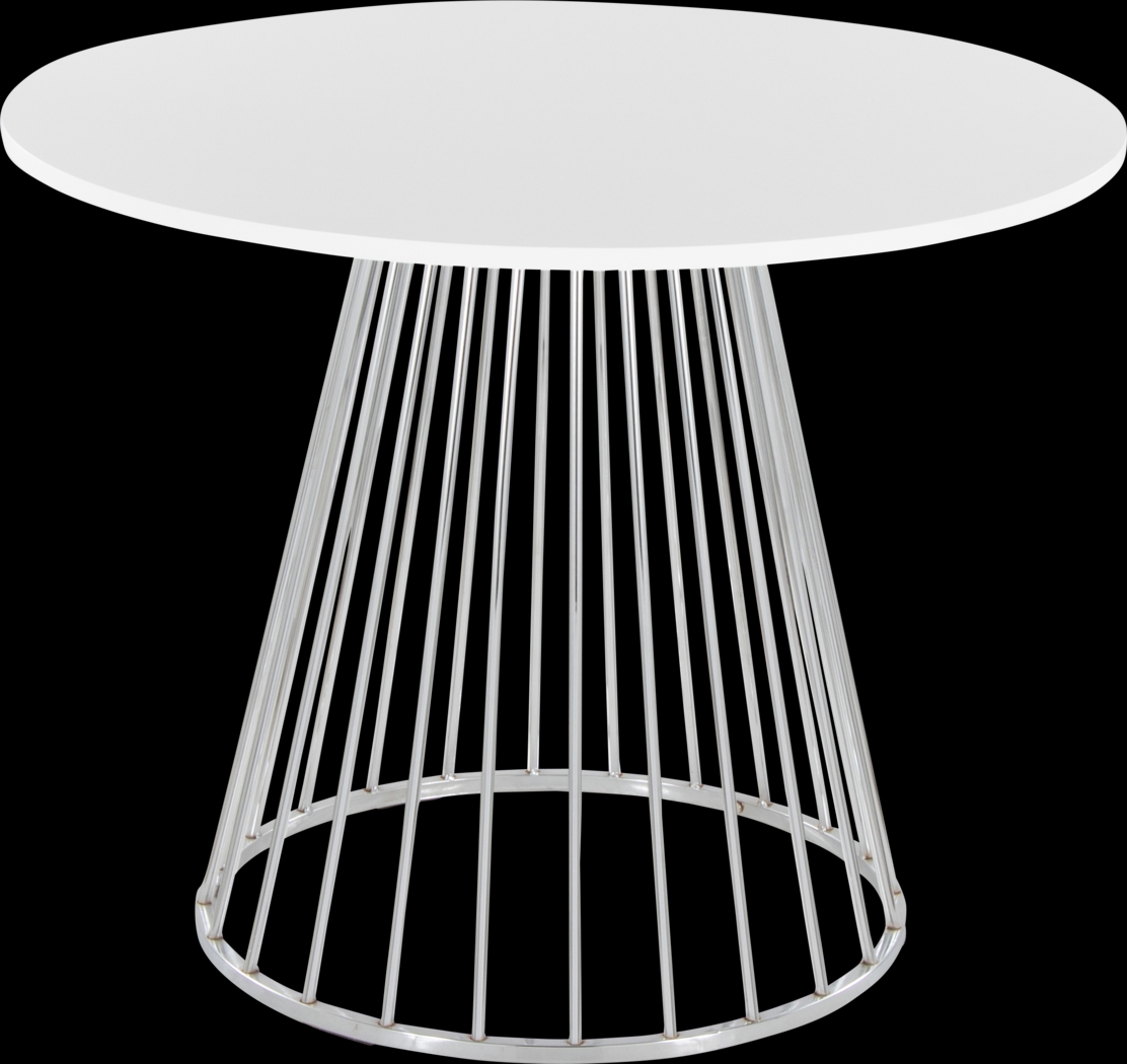 Ziercher II White Dining Table - Thumbnail - Image 4