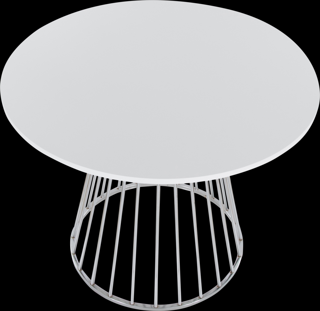 Ziercher II White Dining Table - Thumbnail - Image 5