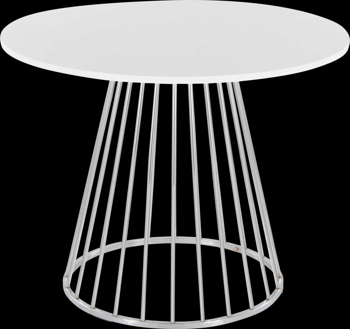 Ziercher II White Dining Table - Thumbnail - Image 1