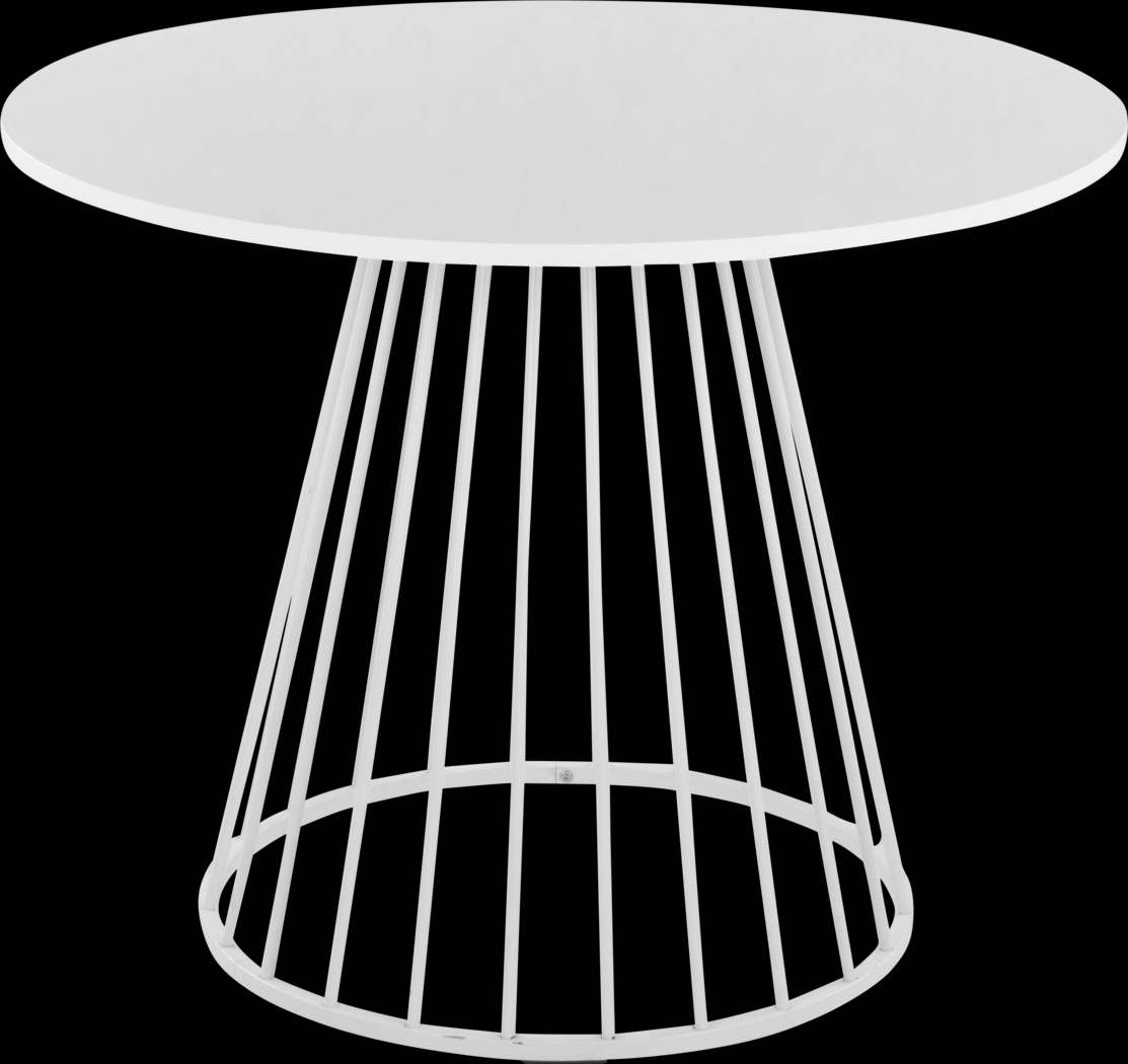 Ziercher III White Dining Table - Thumbnail - Image 4