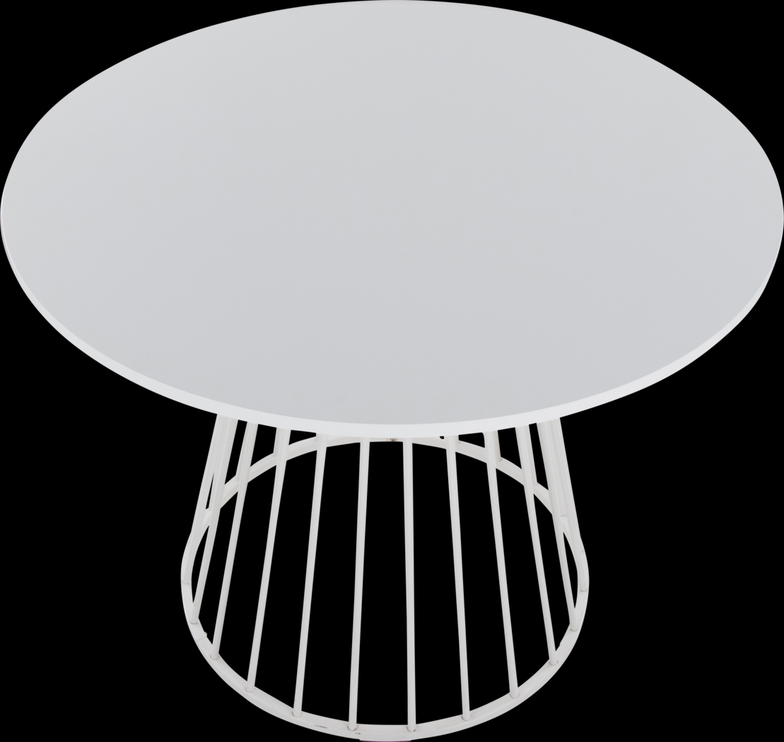 Ziercher III White Dining Table - Thumbnail - Image 5
