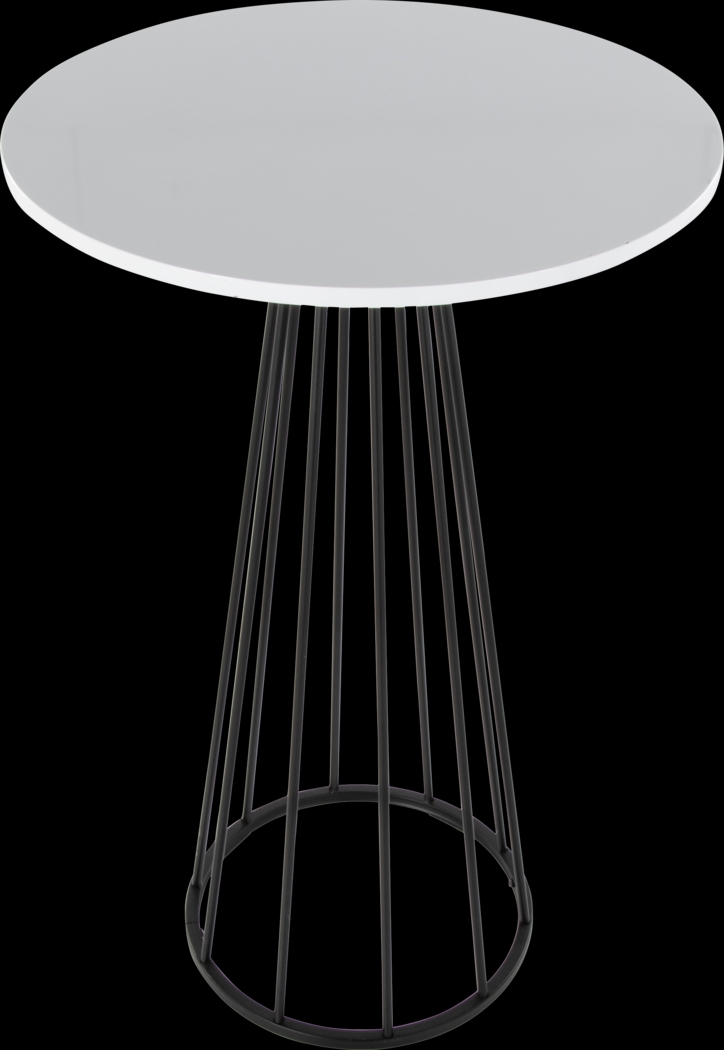 Zierdt Black Bar Height Table - Thumbnail - Image 4