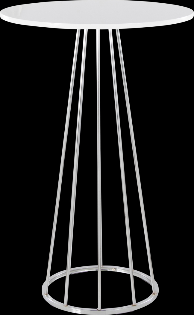 Zierdt Chrome Bar Height Table - Thumbnail - Image 3