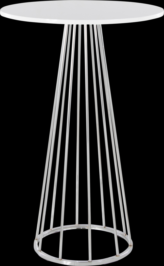 Zierdt Chrome Bar Height Table - Thumbnail - Image 1